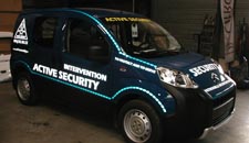 Lettrage véhicule Alpha Security